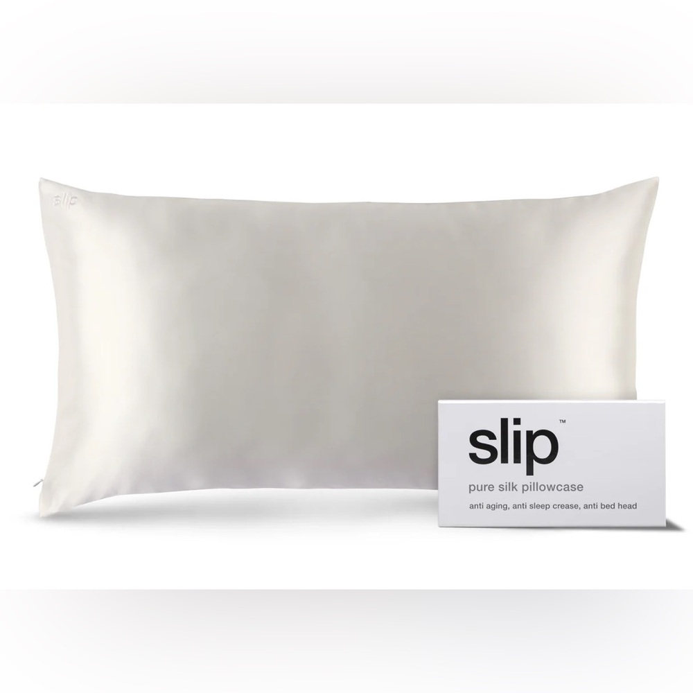 Slip Pure Silk Pillowcase - White - King